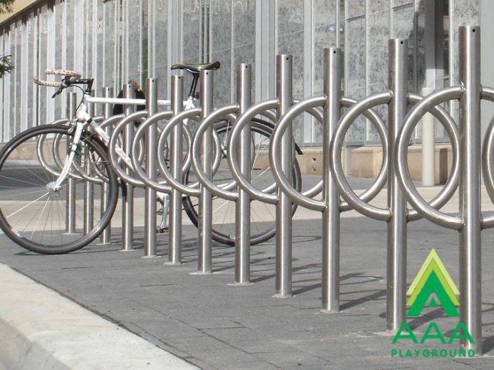 Ring and Post Style Bike Rack