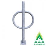 Ring and Post Style Bike Rack