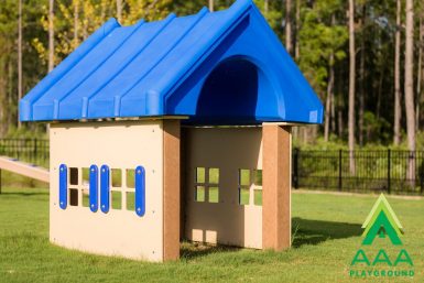 Home Sweet Home Recycled Plastic Dog Park Play Equipment