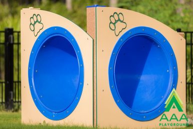 Recycled Plastic Dog Park Play Equipment