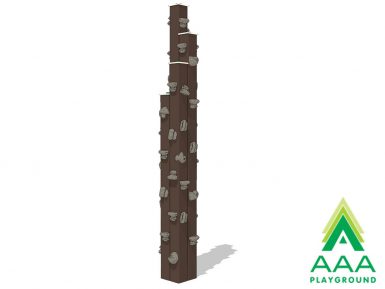 Recycled Plastic Rock Tower Fitness Climber