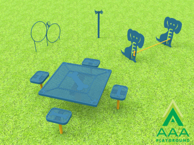 AAA Playground Small Dogs N Play Set