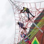 4-Sided Spider Pyramid Net Climber 6-4