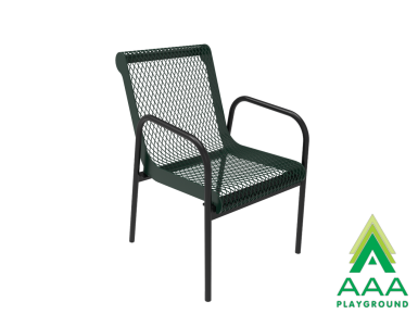 AAA Playground Expanded Metal Stacking Chair