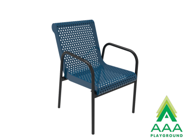 AAA Playground Honeycomb Steel Stacking Chair