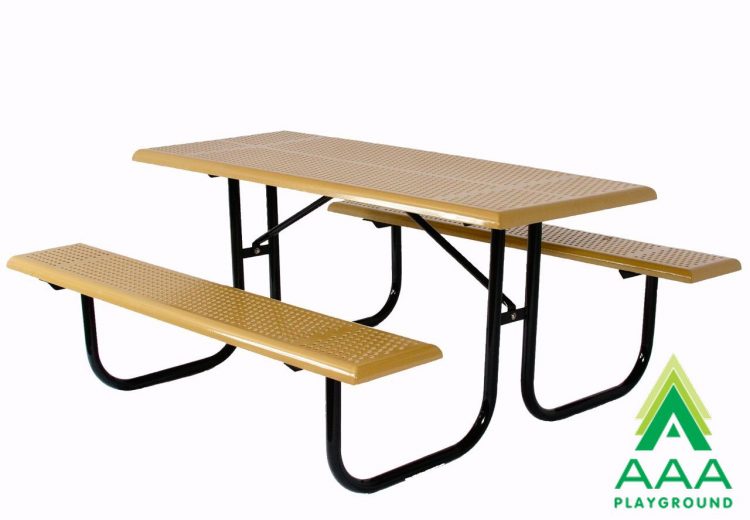 Standard Rectangular Picnic Table Modern
