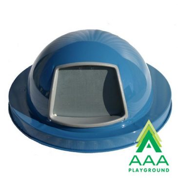 Steel Dome Top for Trash Receptacles