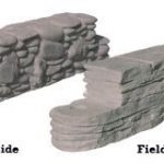 Reversible Stone Landscape Timber with Spike