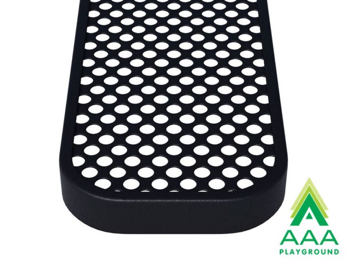 Accessible AAA Playground Perforated Rectangular Portable Table