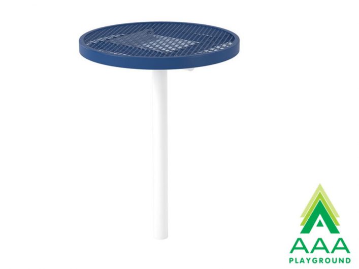 30-inch Round Bar Height Pedestal Cafe Table
