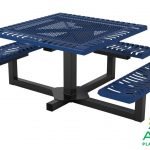 Classic Square Pedestal Table