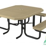 AAA Playground Accessible Innovated Octagon Portable Table