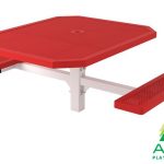 AAA Playground Accessible Innovated Octagon Pedestal Table