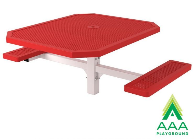 AAA Playground Accessible Innovated Octagon Pedestal Table