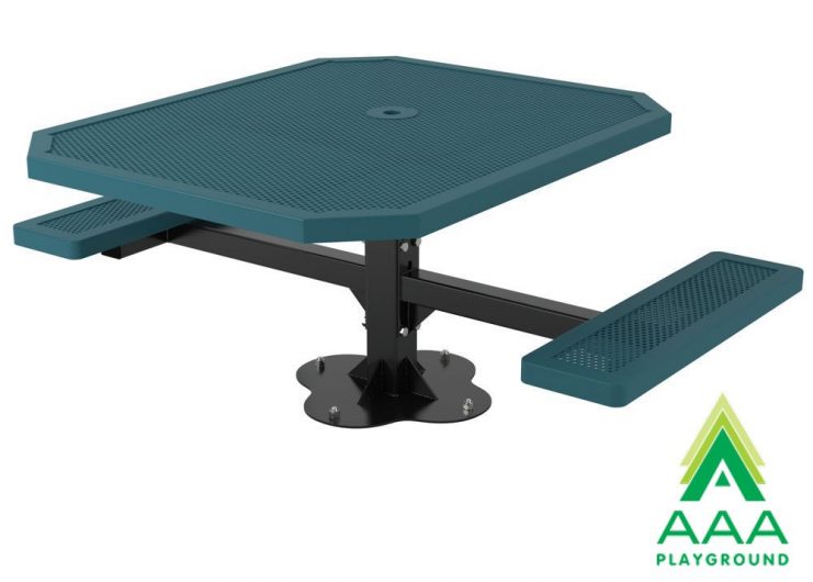AAA Playground Accessible Innovated Octagon Pedestal Table