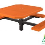 AAA Playground Accessible Innovated Octagon Pedestal Table