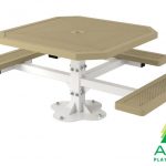 Innovated Octagon Pedestal Table