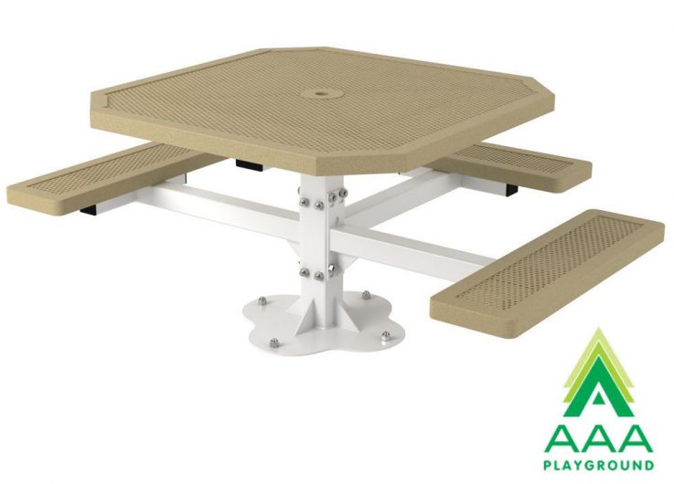 Innovated Octagon Pedestal Table