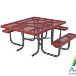 AAA Playground Accessible Regal Square Portable Table