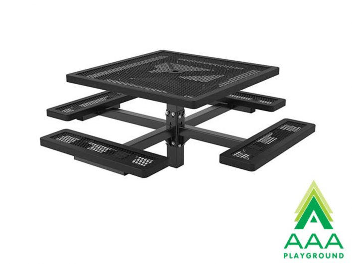 AAA Playground Accessible Regal Square Pedestal Table