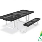 AAA Playground Accessible Regal Rectangular Portable Table