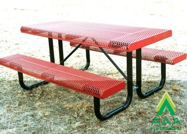 Rolled Rectangular Portable Table