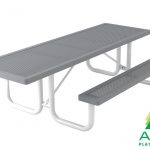AAA Playground Accessible Innovated Rectangular Portable Table