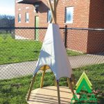 Tipi and Scalloped Covering