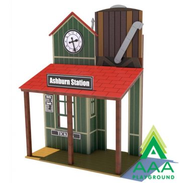 Train Station Modern Play Facade