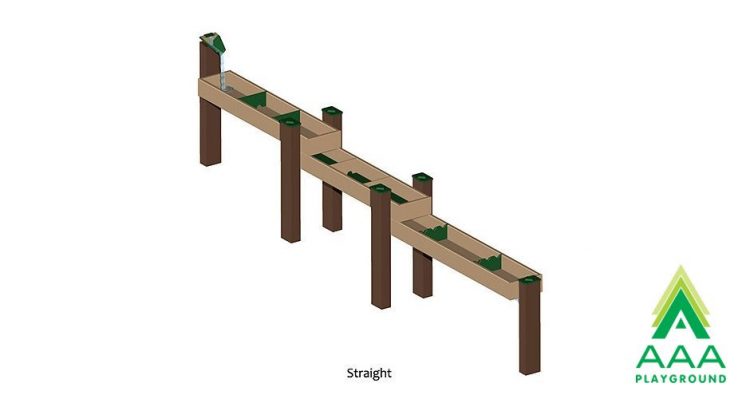Straight Triple Water Trough