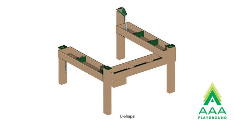 U-Shape Triple Water Trough