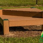Climb and Sit Recycled Plastic Dog Park Play Equipment