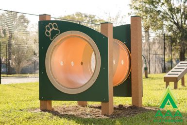 Dog Log Recycled Plastic Dog Park Play Equipment