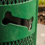 Bones Design Regal Style Trash Receptacle