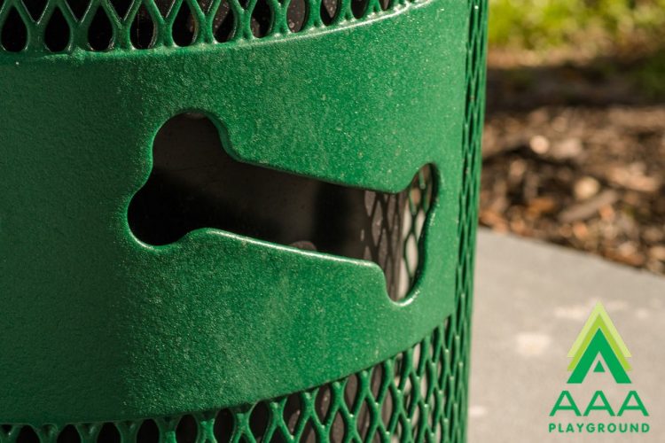 Bones Design Regal Style Trash Receptacle