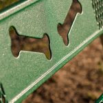 Bones Design 6-feet AAA Playground Expanded Style Bench with Back