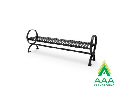 AAA Playground Round-Arm Metro Bench without Back