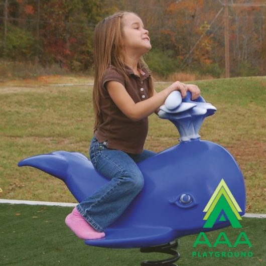 Wally The Whale Spring Rider