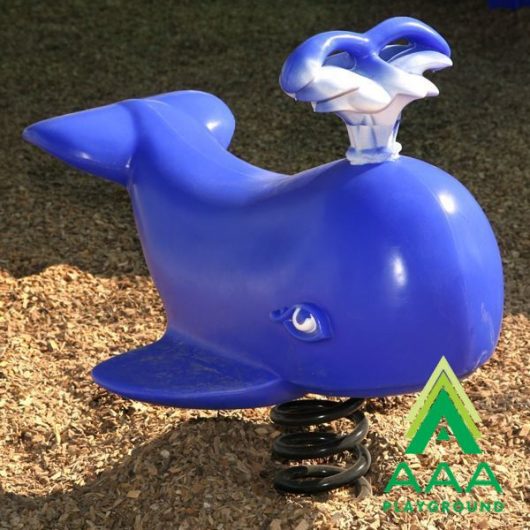 Wally The Whale Spring Rider