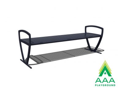 Zion Bench without Back with Side Armrests