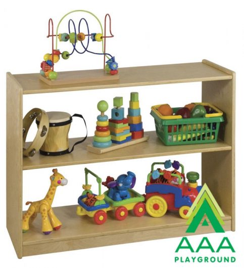 AAA Playground 2 Shelf Storage Cabinet without Back