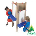 AAA Playground 3-Station Adjustable Easel
