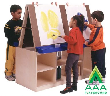 AAA Playground 4-Station Art Center