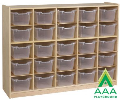 AAA Playground 25 Tray Cabinet with Bins