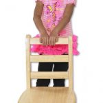 AAA Playground 10" Three Rung Ladderback Chair - 2 Pack