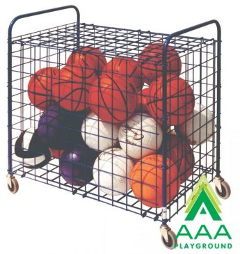 Large Portable Blue Ball Locker