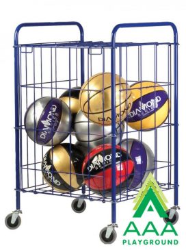 Small Portable Blue Ball Locker