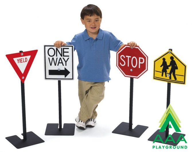 AAA Playground Road Signs