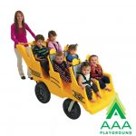 AAA Playground Bye-Bye Bus 6-Passenger Stroller