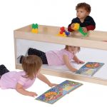 AAA Playground Toddler Storage with Mirror Back